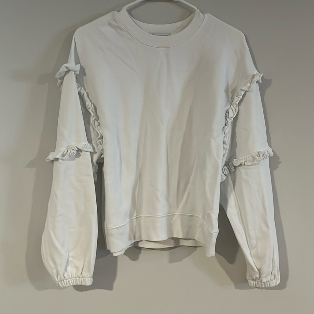 Rebecca Minkoff white crew neck